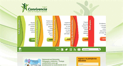 Desktop Screenshot of fundacionconvivencia.org