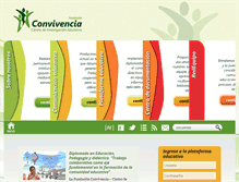 Tablet Screenshot of fundacionconvivencia.org